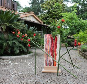 Ikebana e mosaico