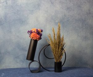 Ikebana liberamente ispirato all'opera Kikansha di Sofu teshigahara